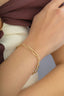 14K Gold Paperclip Bracelet