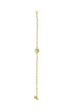 14K Tree of Life Paperclip Gold Bracelet