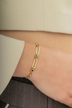 14K Reversible Gold Bracelet