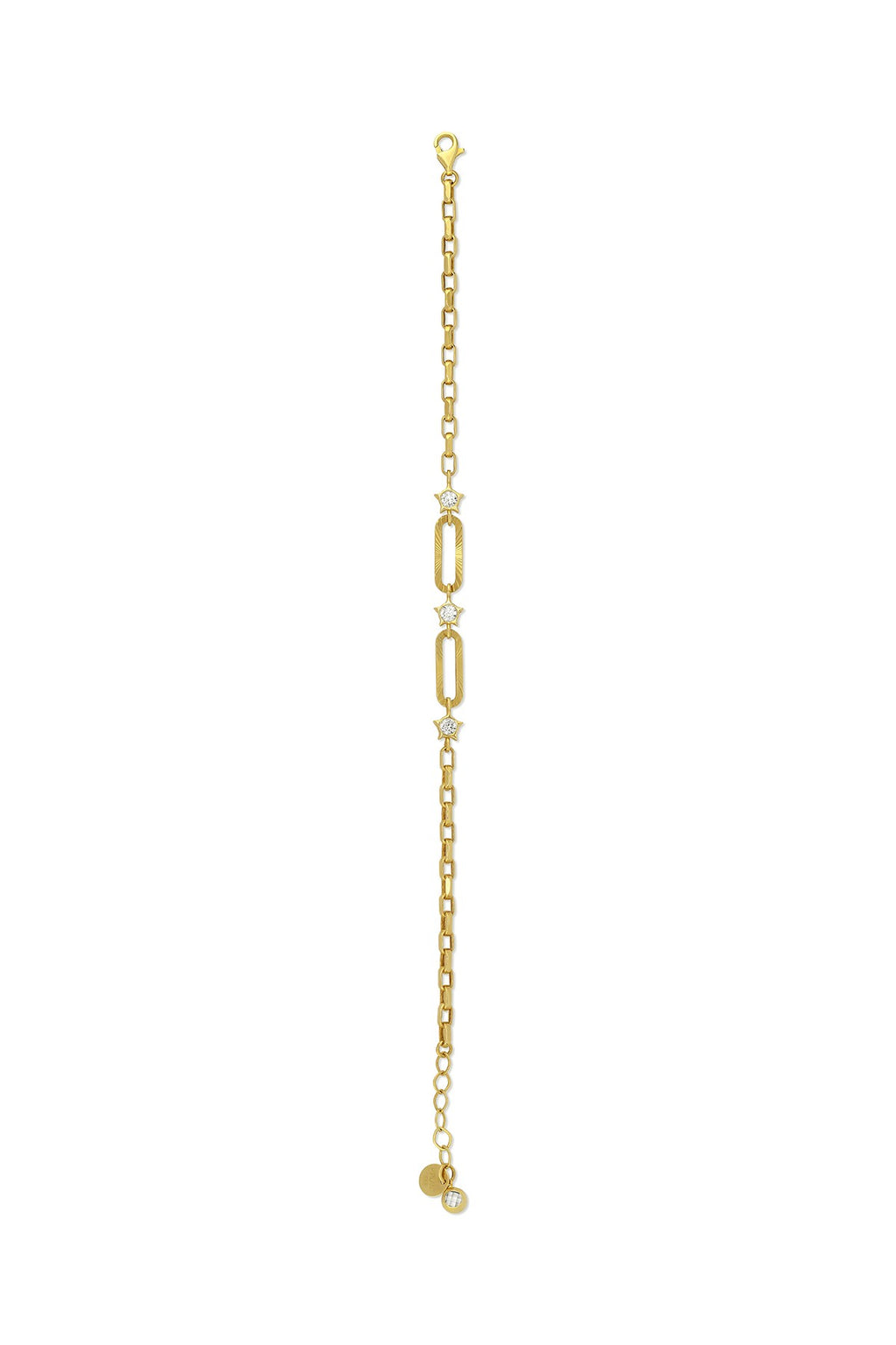 14K Reversible Gold Bracelet