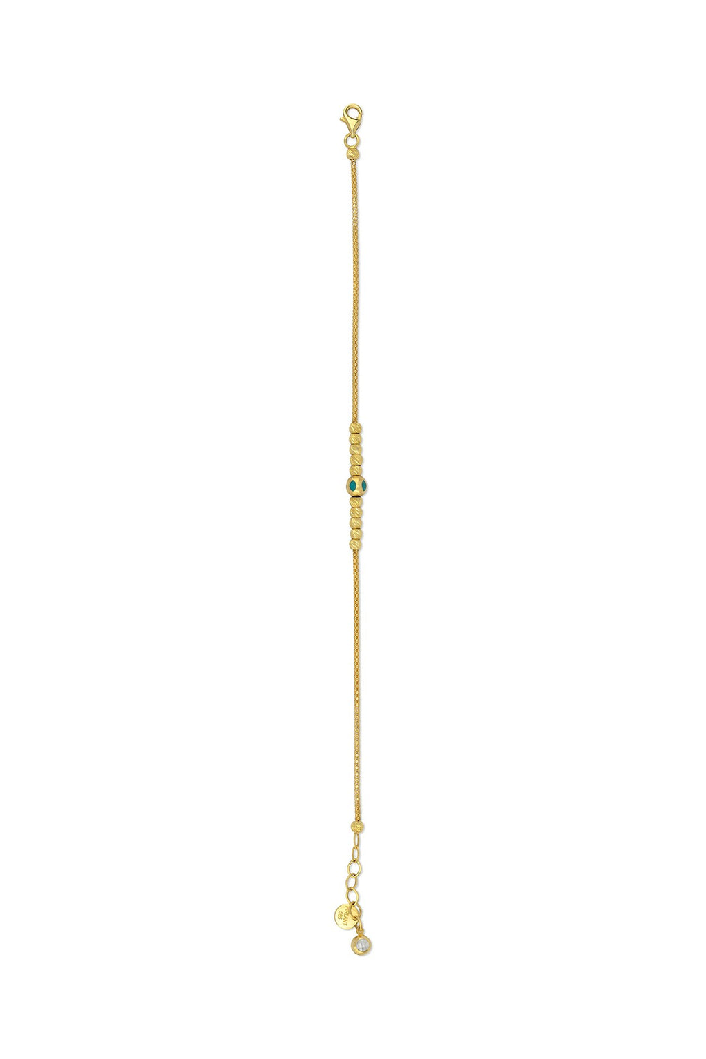 14K Bead Gold Bracelet
