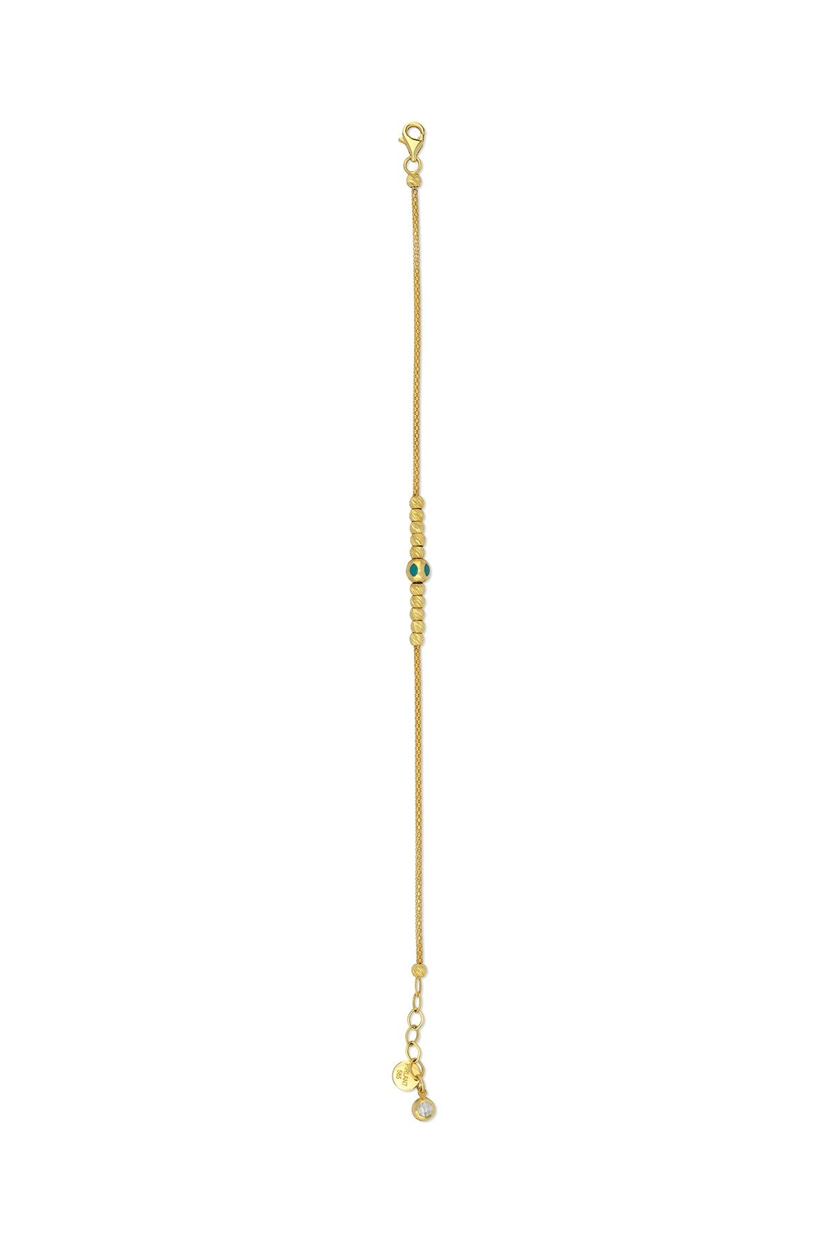 14K Bead Gold Bracelet