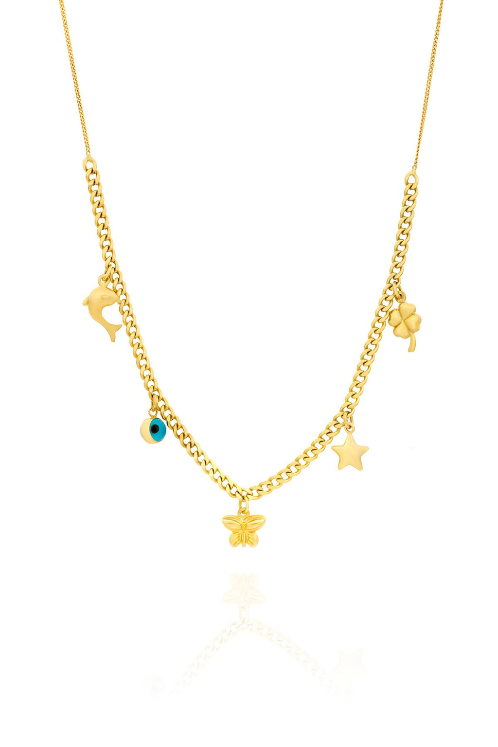 14K Motif Gold Necklace