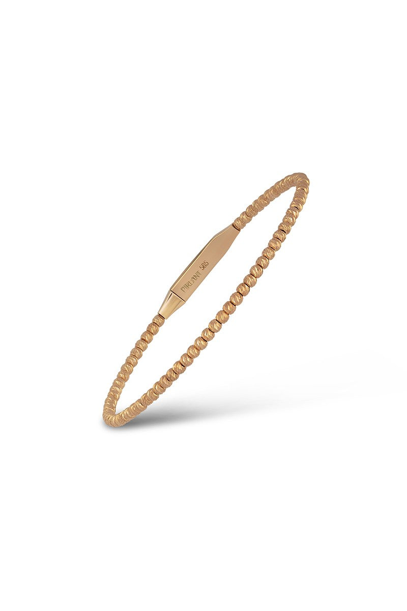 14K Rose Gold Bangle