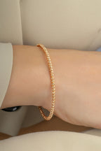 14K Rose Gold Bangle