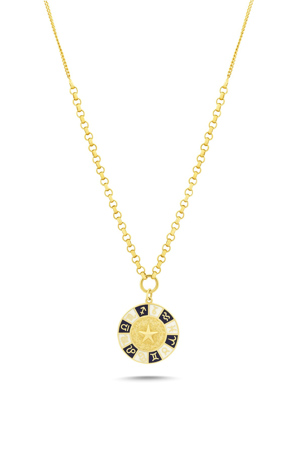 14K Zodiac Gold Necklace