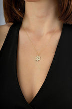 14K Heart Gold Necklace
