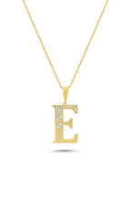 14K Stone-Set E Letteri Gold Necklace
