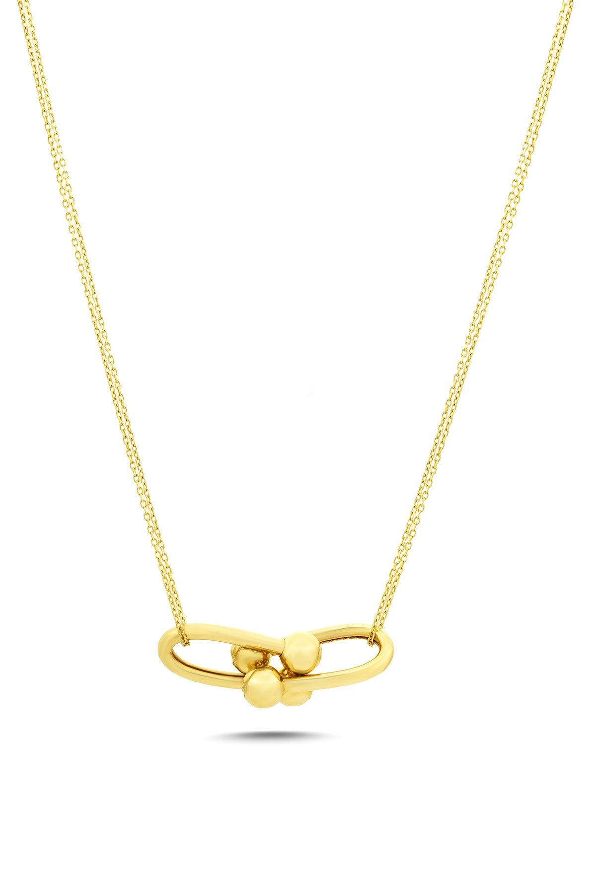 14K Slip-On Gold Necklace