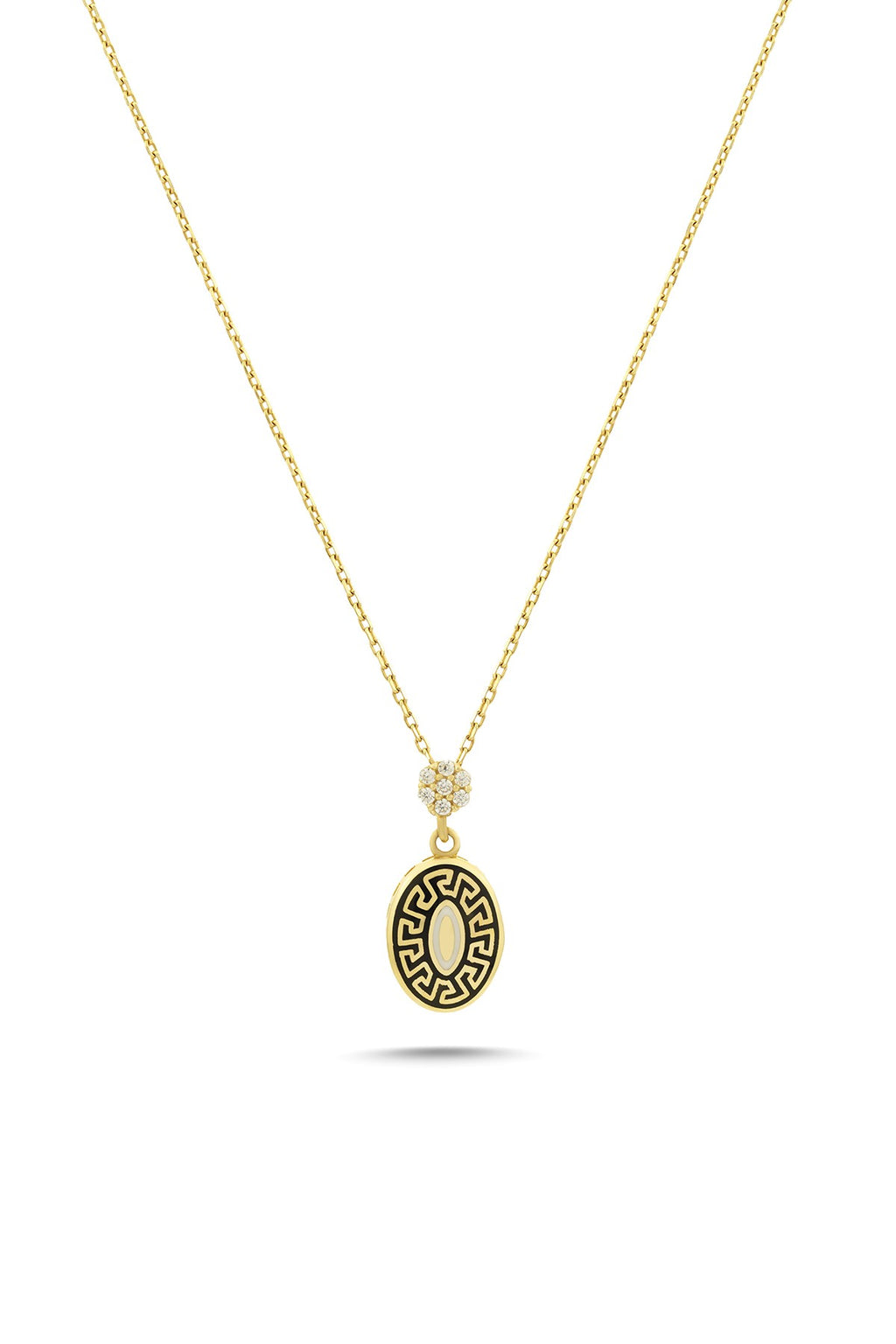 14K Motif Gold Necklace