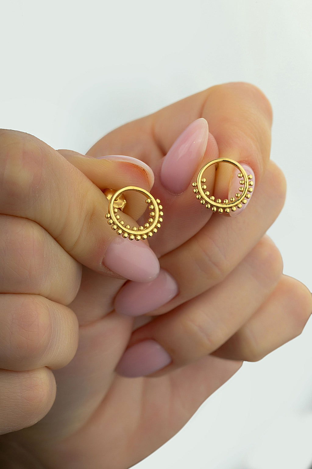 14K Row Gold Earrings