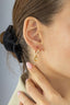 Oyster Pearl Gold Earrings