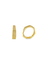 Geometric Gold Earrings