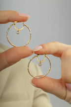 PIRLANT Gold Earrings