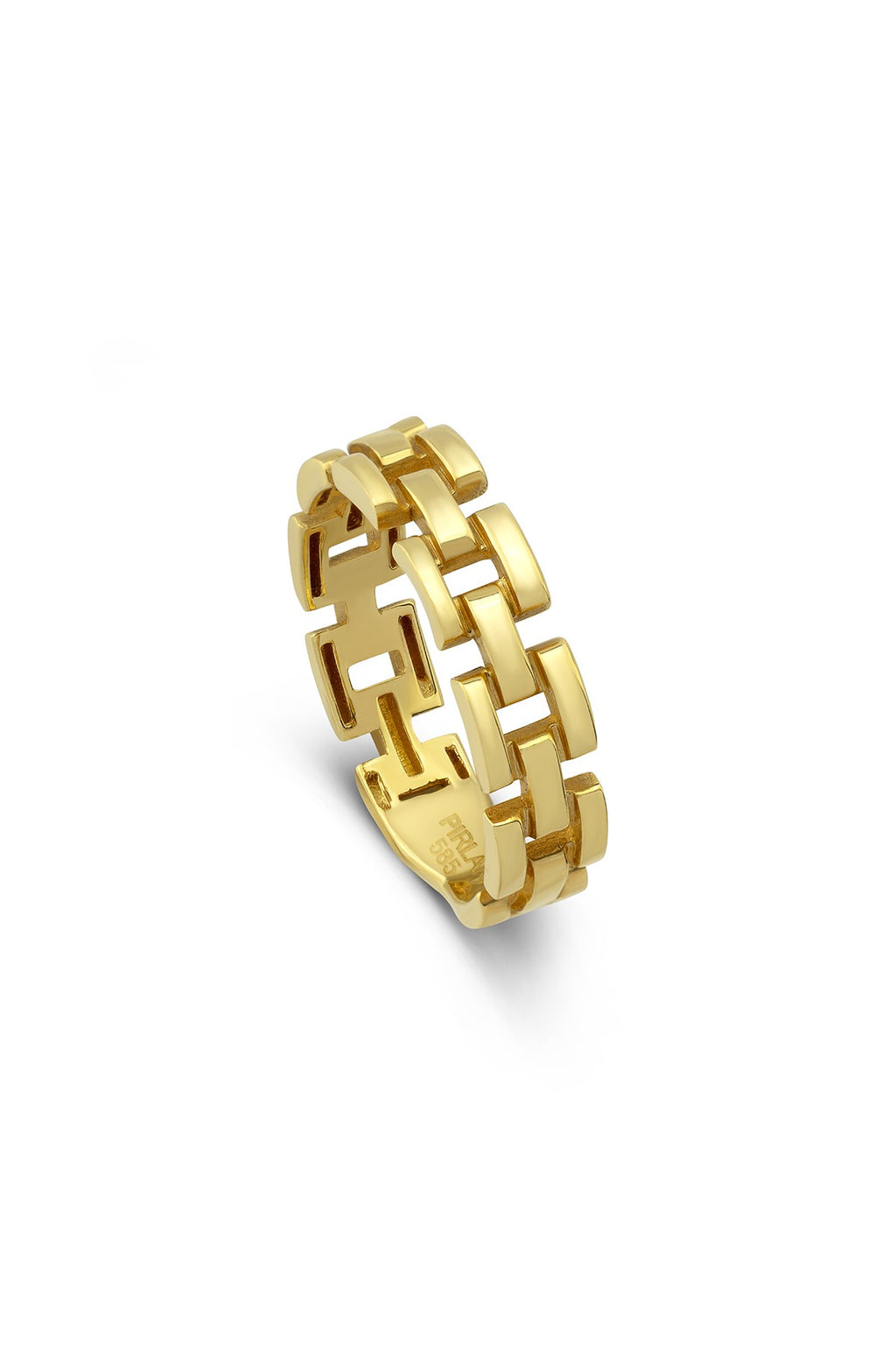 Chain Link Gold Ring