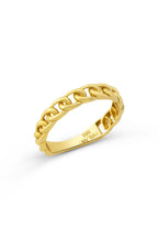 14K Chain Gold Ring