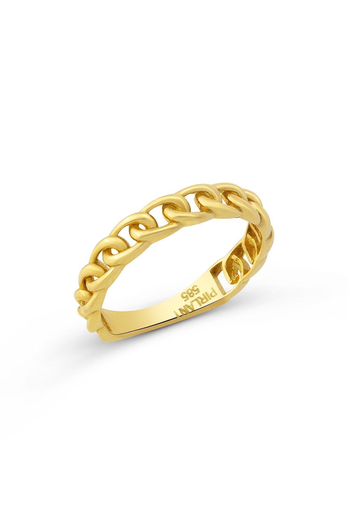 14K Chain Gold Ring