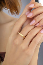 Mono Gold Ring