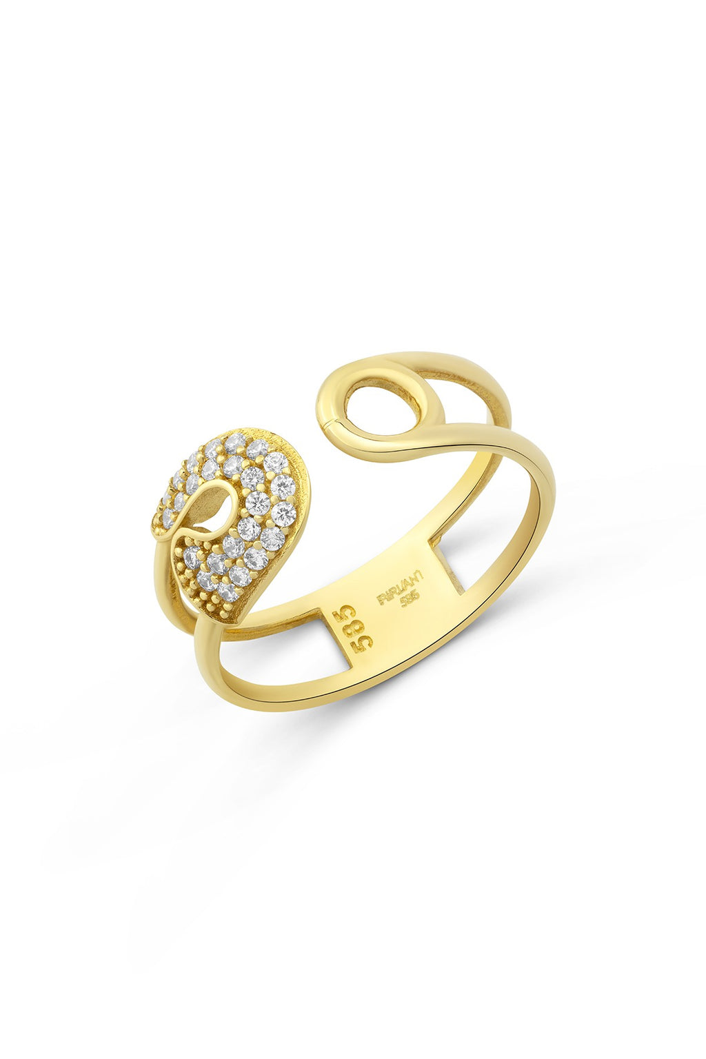 Duo Line Gold Ring