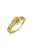 14K Link Gold Ring