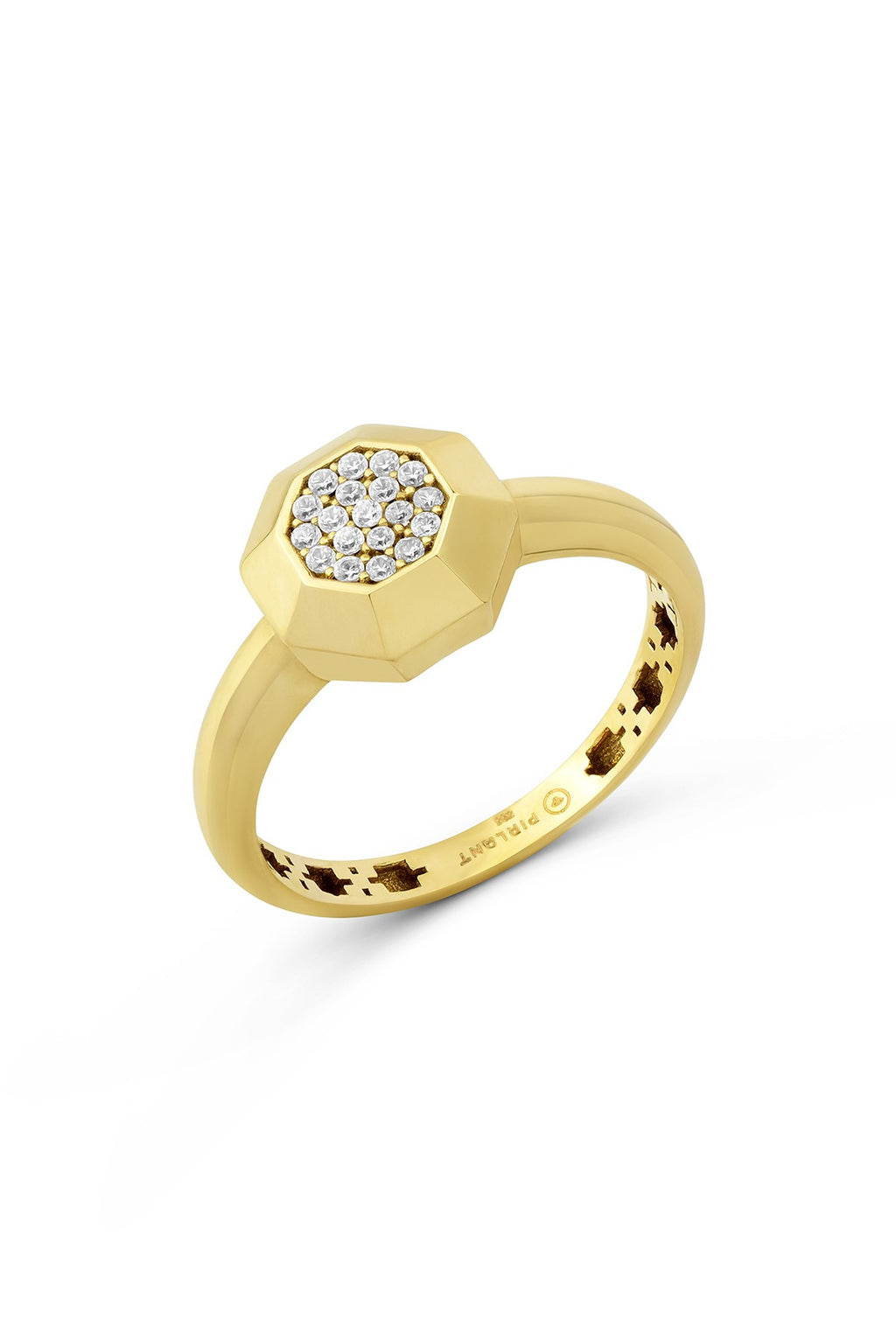SeDaughtergen Stone-Set Gold Ring