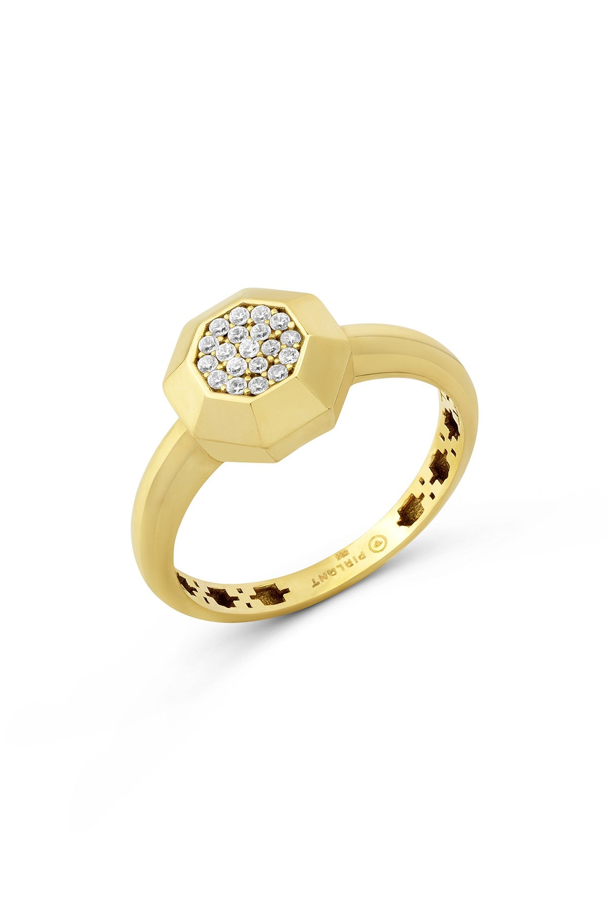 SeDaughtergen Stone-Set Gold Ring