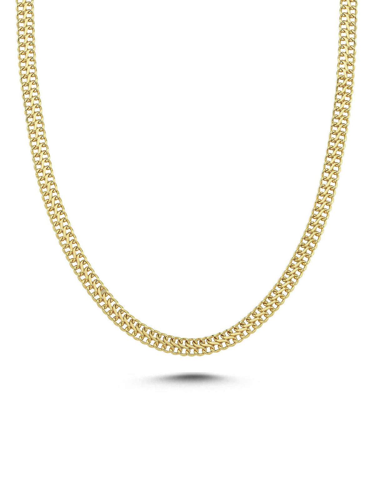 14K Mesh Gold Necklace