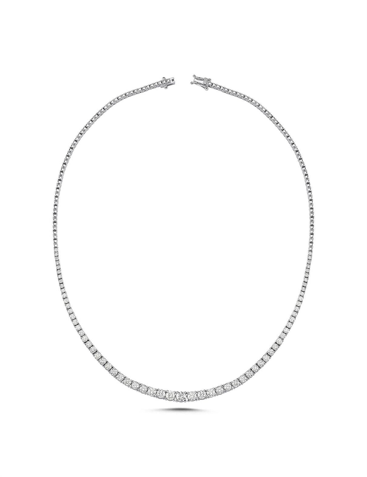 6.02 Carat Diamond Tennis Necklace Main image