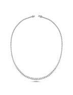 6.02 Carat Diamond Tennis Necklace