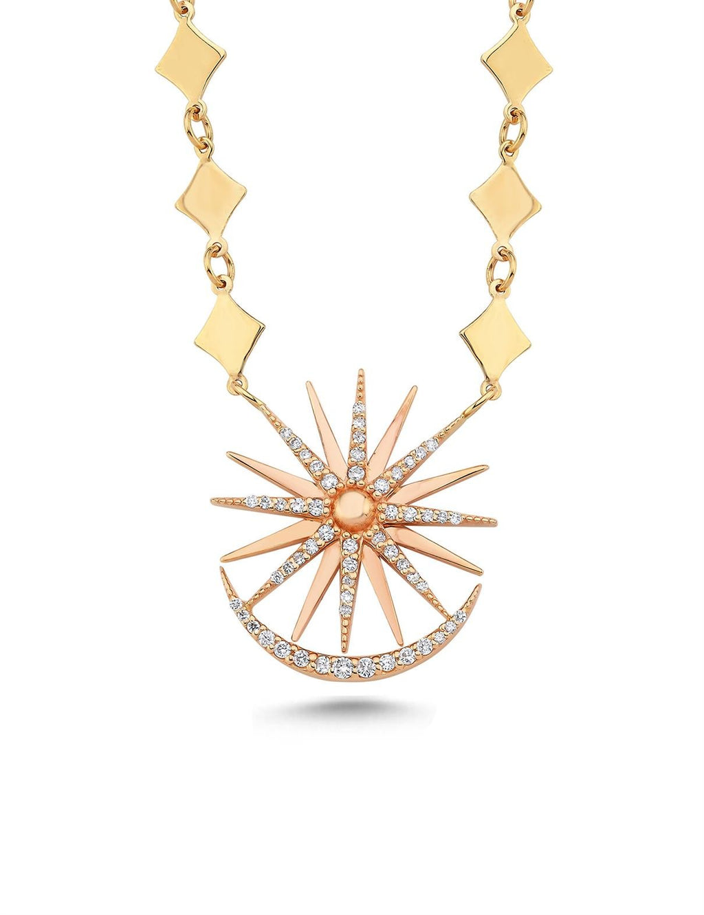 0.34 Carat Diamond Fancy Necklace