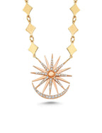 0.34 Carat Diamond Fancy Necklace