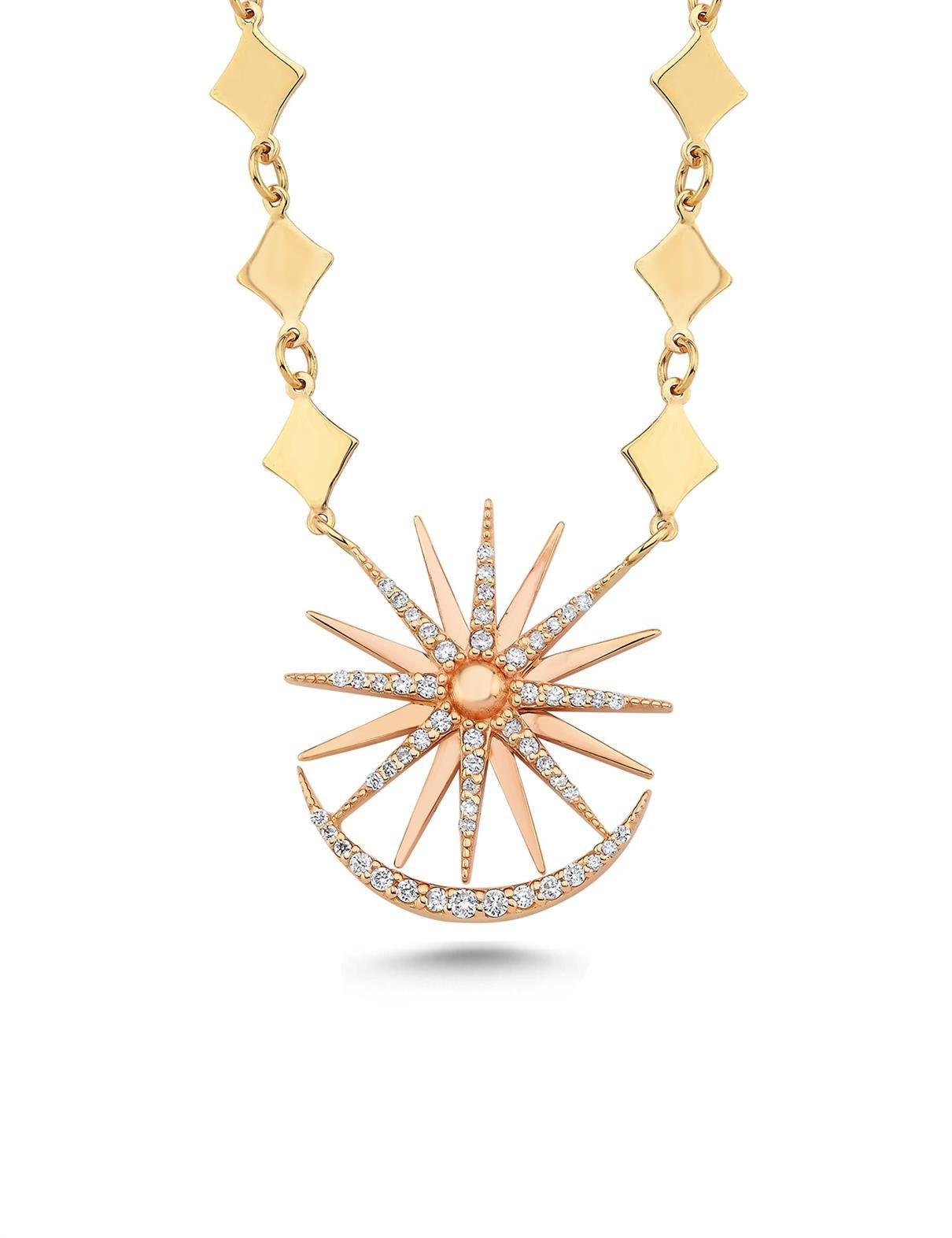 0.34 Carat Diamond Fancy Necklace