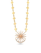 0.34 Carat Diamond Fancy Necklace