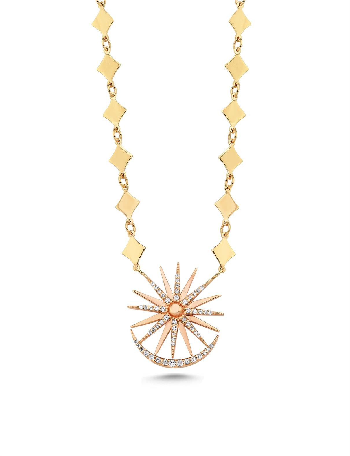 0.34 Carat Diamond Fancy Necklace