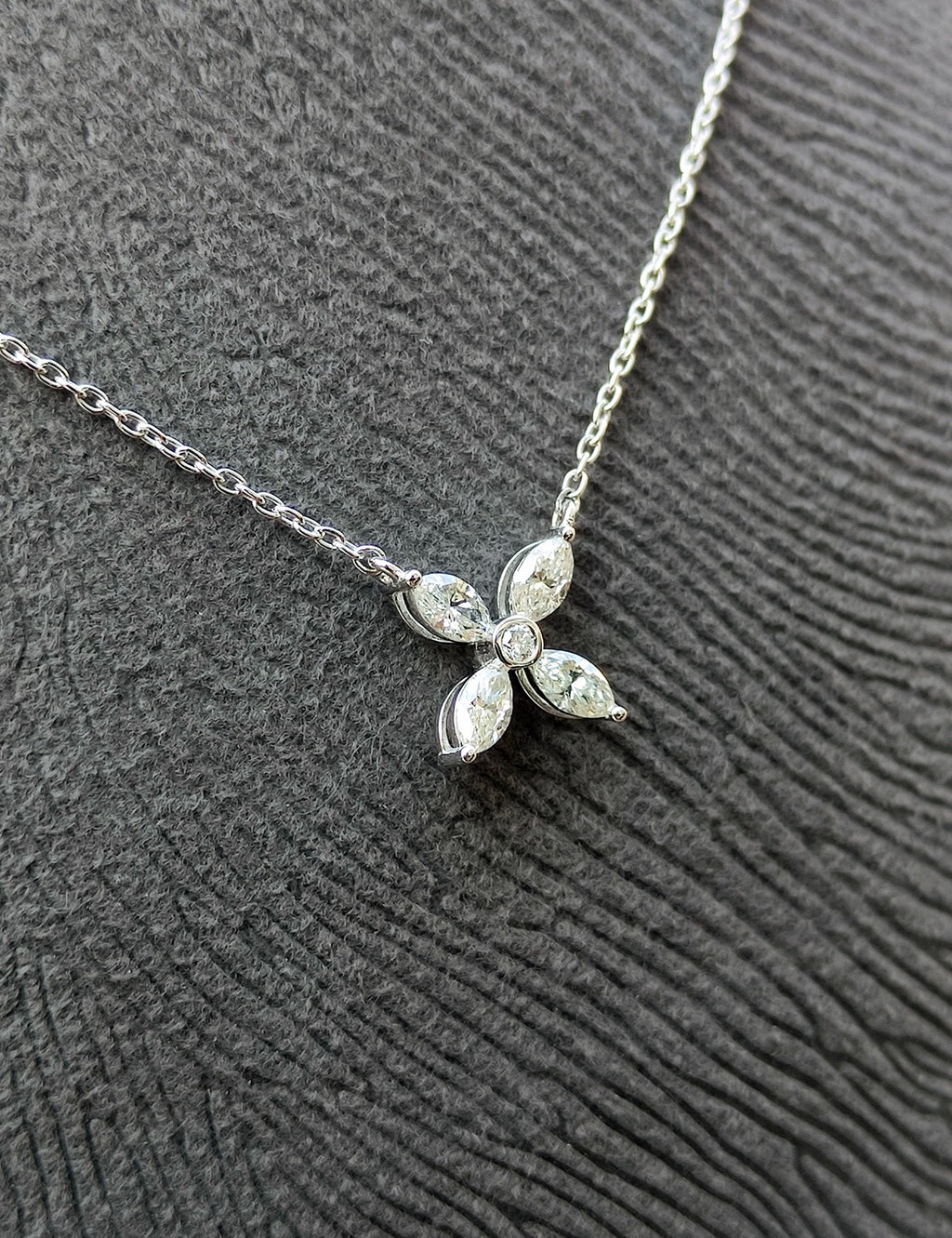 0.57 Carat Diamond Fancy Necklace