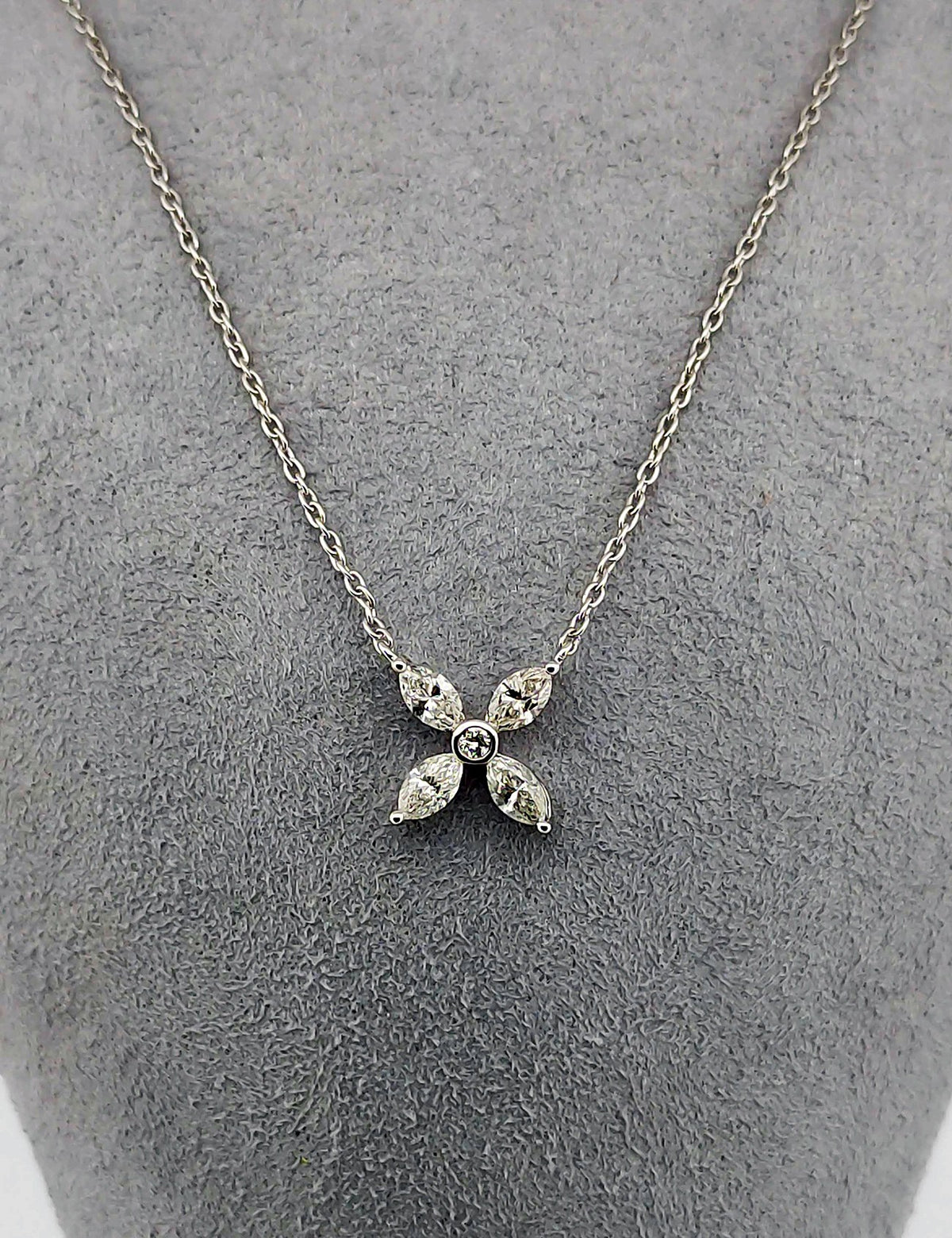 0.57 Carat Diamond Fancy Necklace