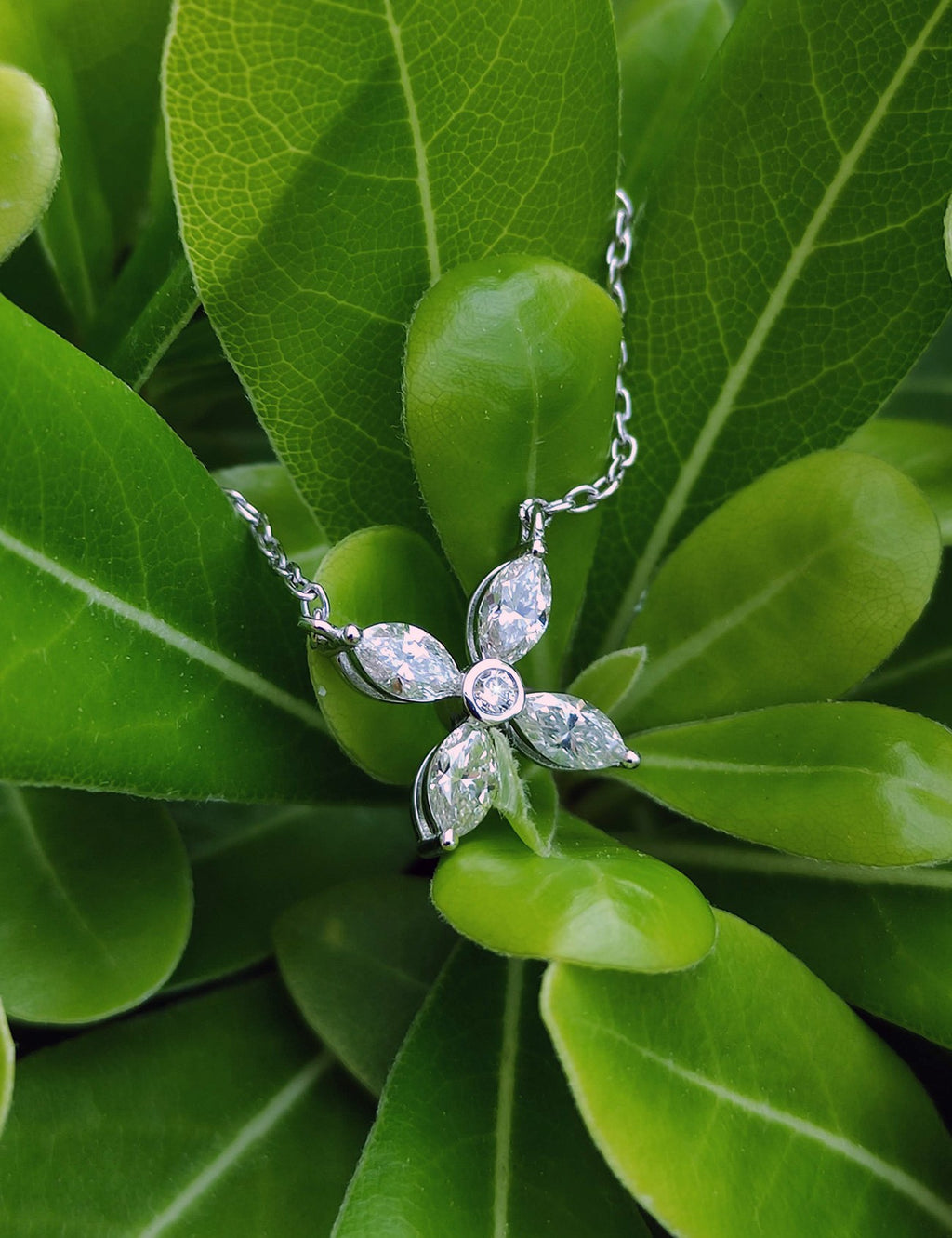 0.57 Carat Diamond Fancy Necklace