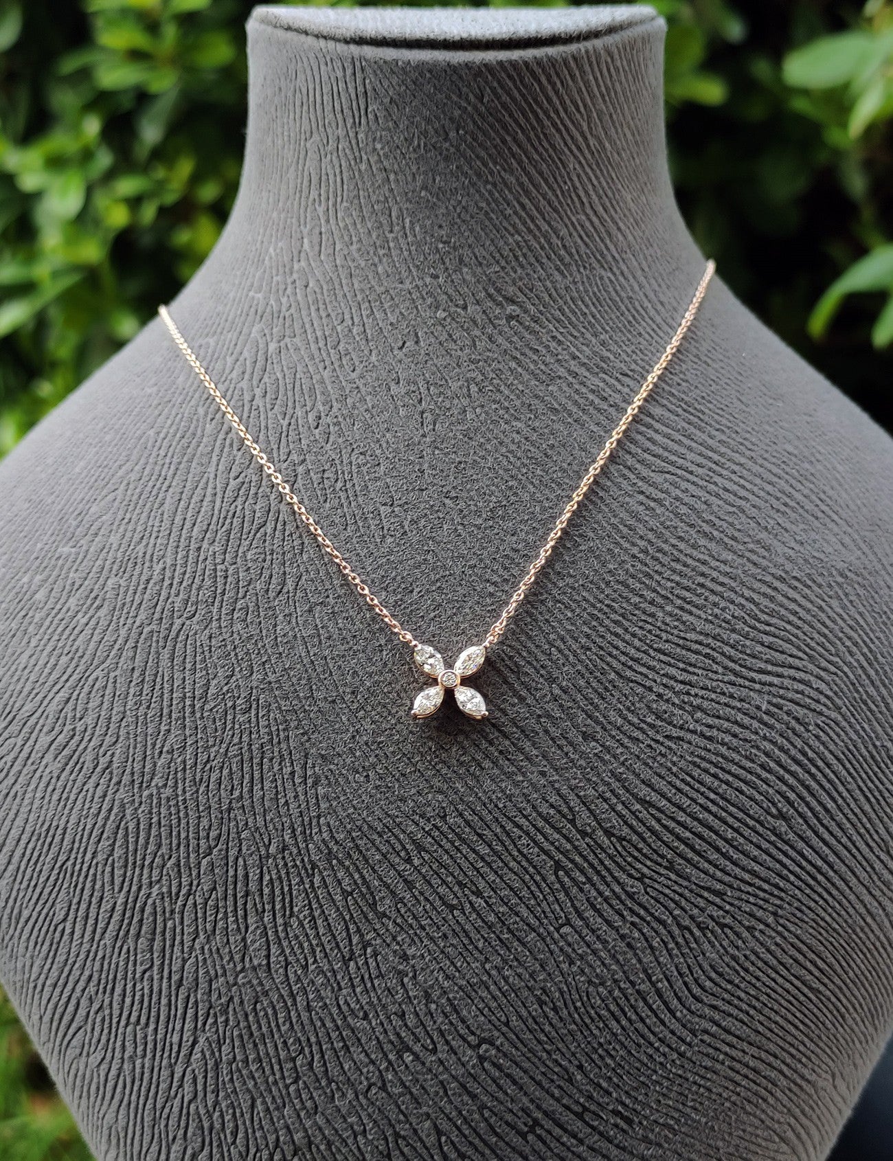 0.57 Carat Diamond Fancy Necklace