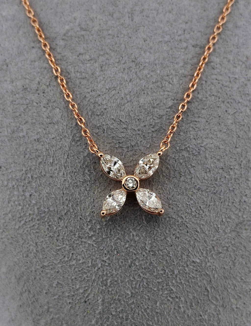 0.57 Carat Diamond Fancy Necklace