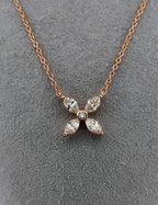 0.57 Carat Diamond Fancy Necklace