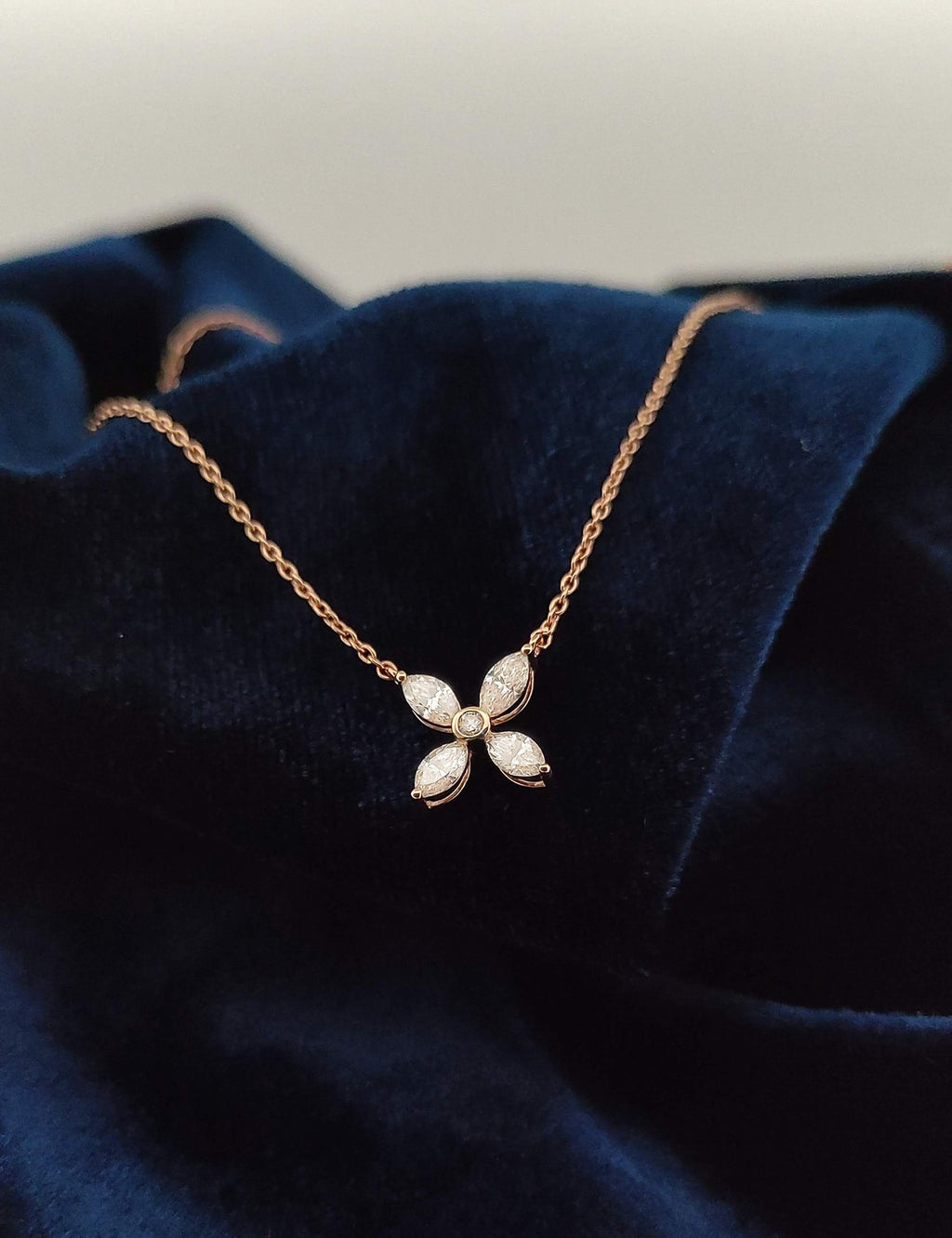 0.57 Carat Diamond Fancy Necklace