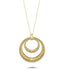 14K Hoop Gold Necklace