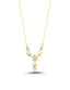 14K Stone-Set Star Gold Necklace