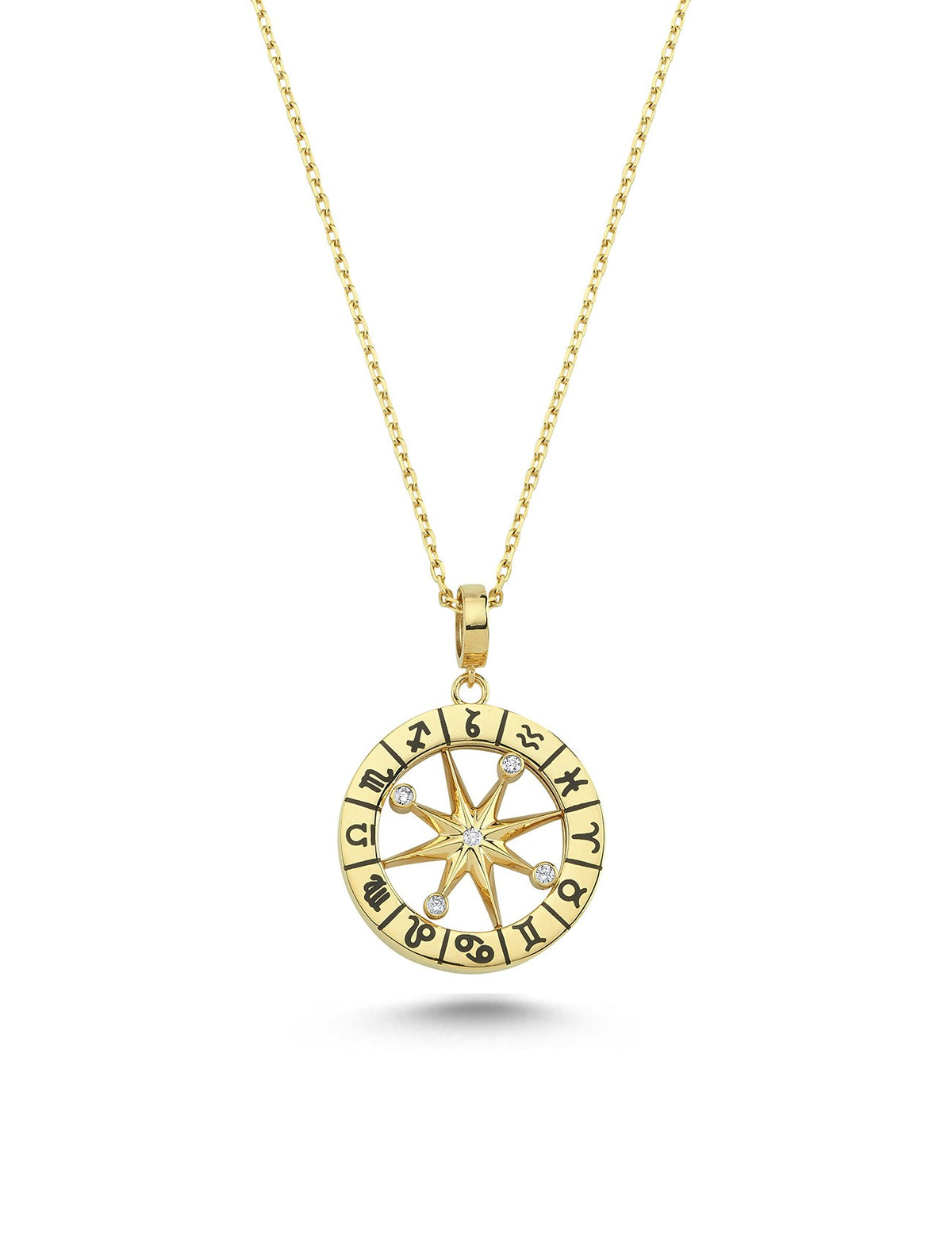 14K Star Gold Necklace