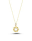 14K Hoop Gold Necklace