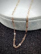 14K Boomerang Detail Chain Gold Necklace