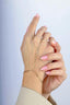 14K Delicate Chain Boomerang Gold Hand Chain Bracelet
