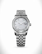 PIRLANT White Mother-of-Pearl Dial Women's Watch
