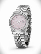 PIRLANT Pink Mother-of-Pearl Dial Women's Watch