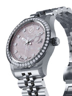 PIRLANT Pink Mother-of-Pearl Dial Women's Watch